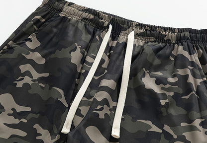 Camo Cargo Pants for Men | Available in Green or Grey