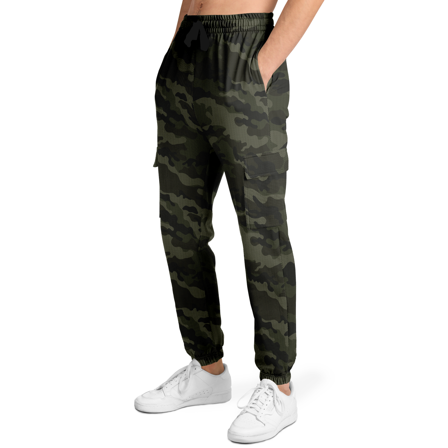 Military Green Camo Cargo Pants | Unisex