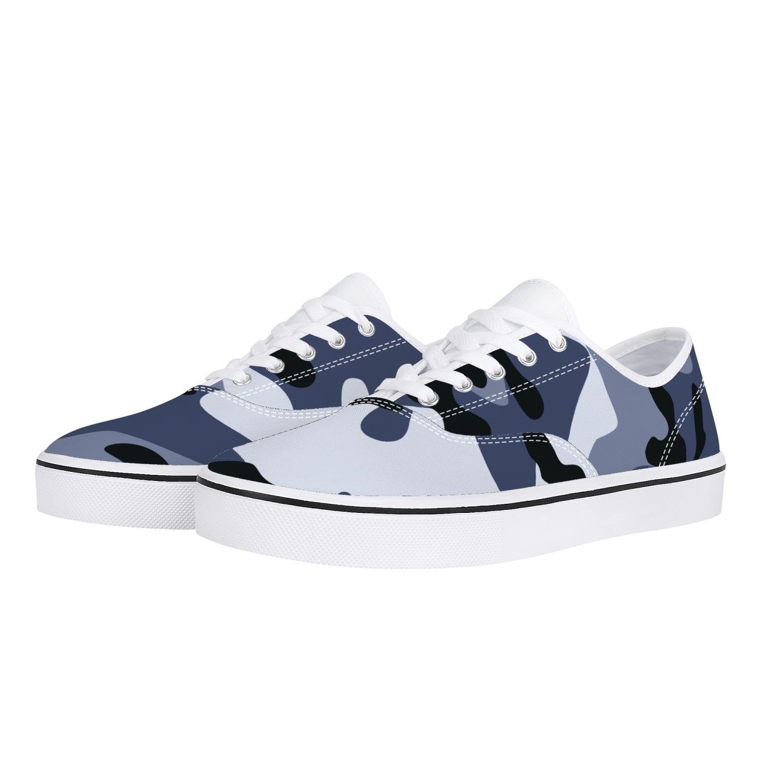 Camo Skate Shoes | Light Blue Camouflage