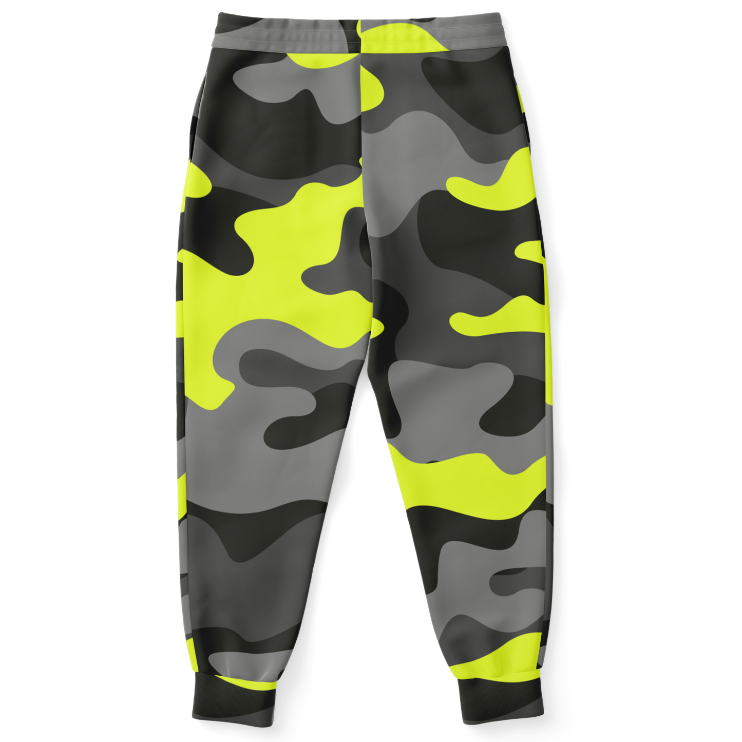 Camo Sweatpants | Unisex | Black, Gray & Yellow