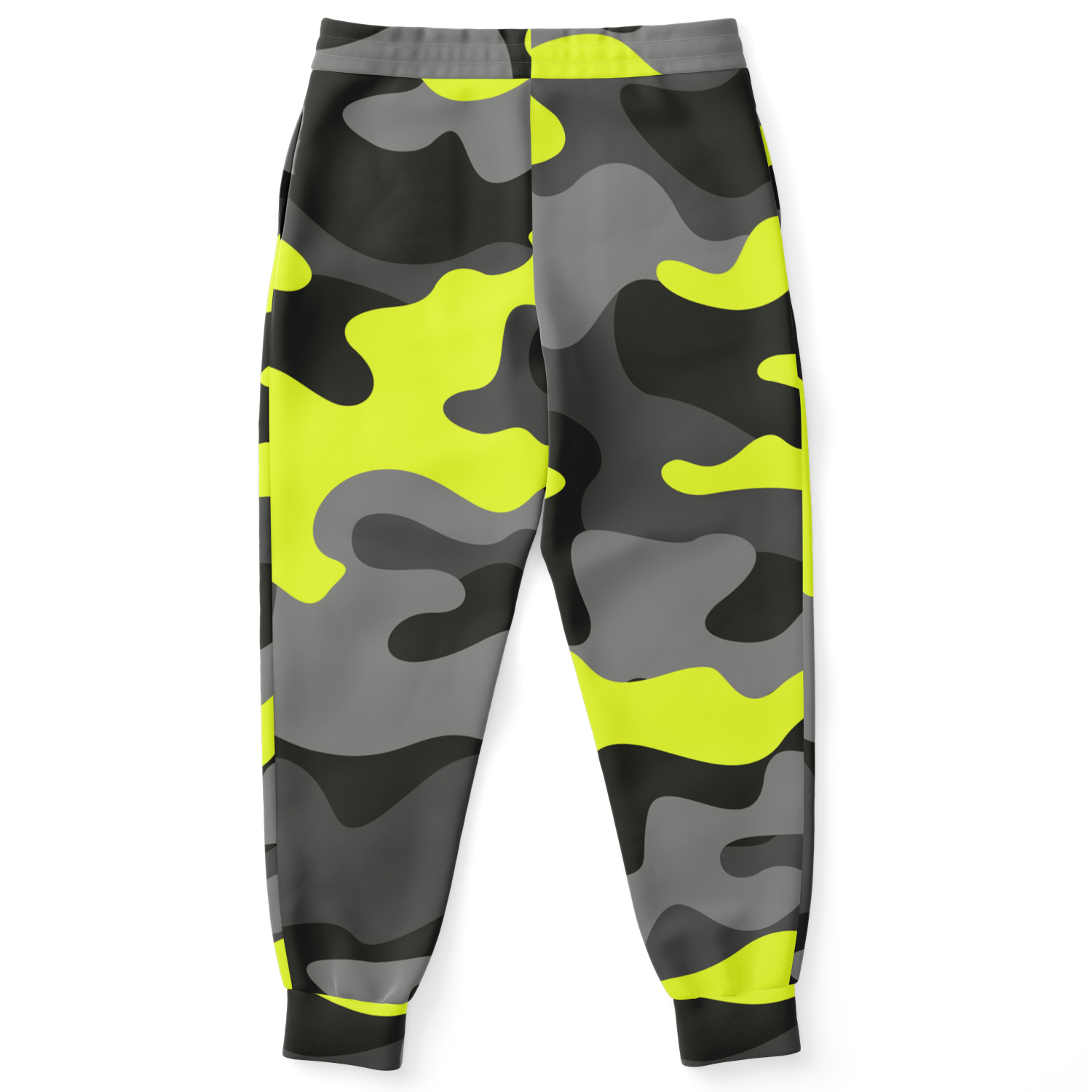 Camo Sweatpants | Unisex | Black, Gray & Yellow