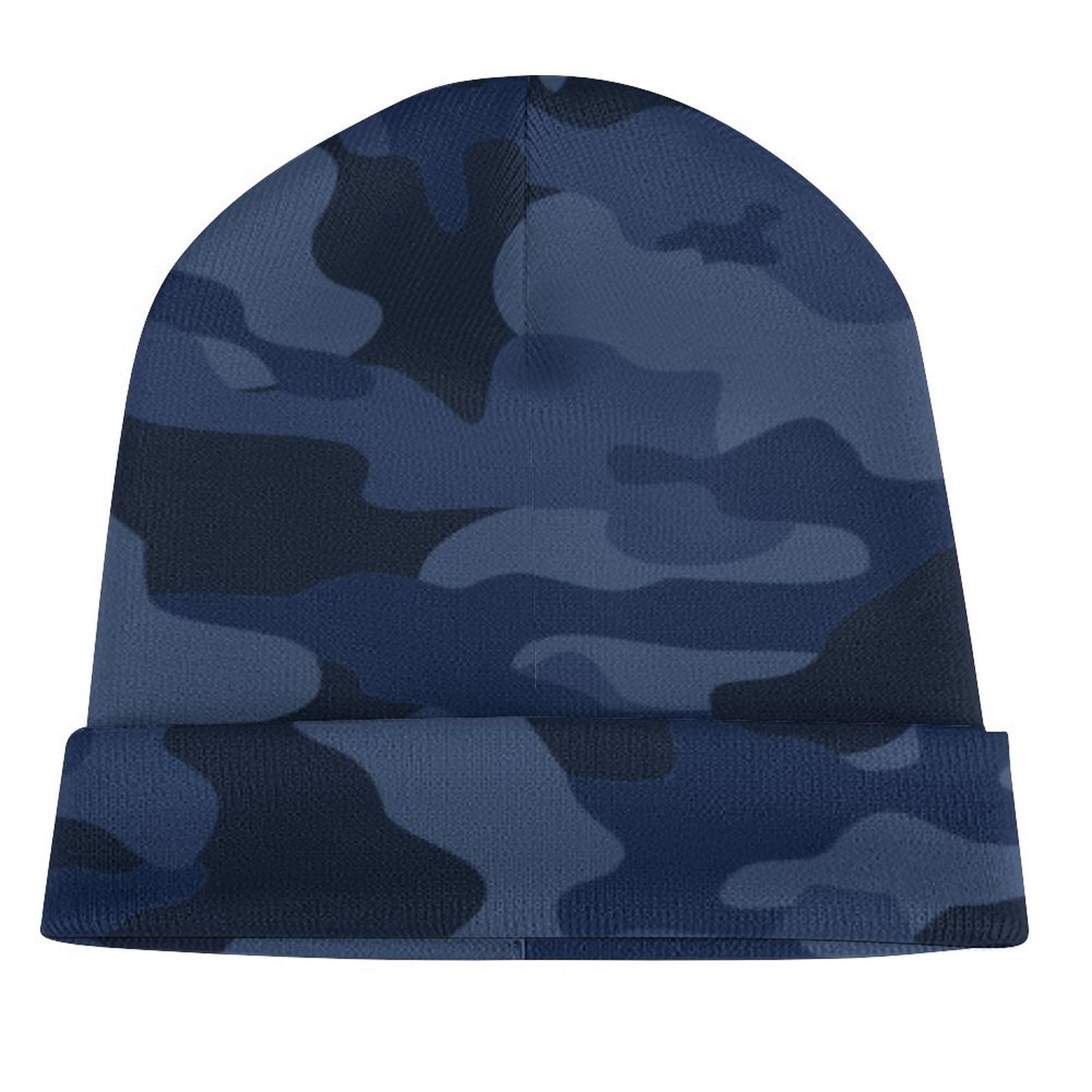 Camo Beanie | Deep Blue Camouflage