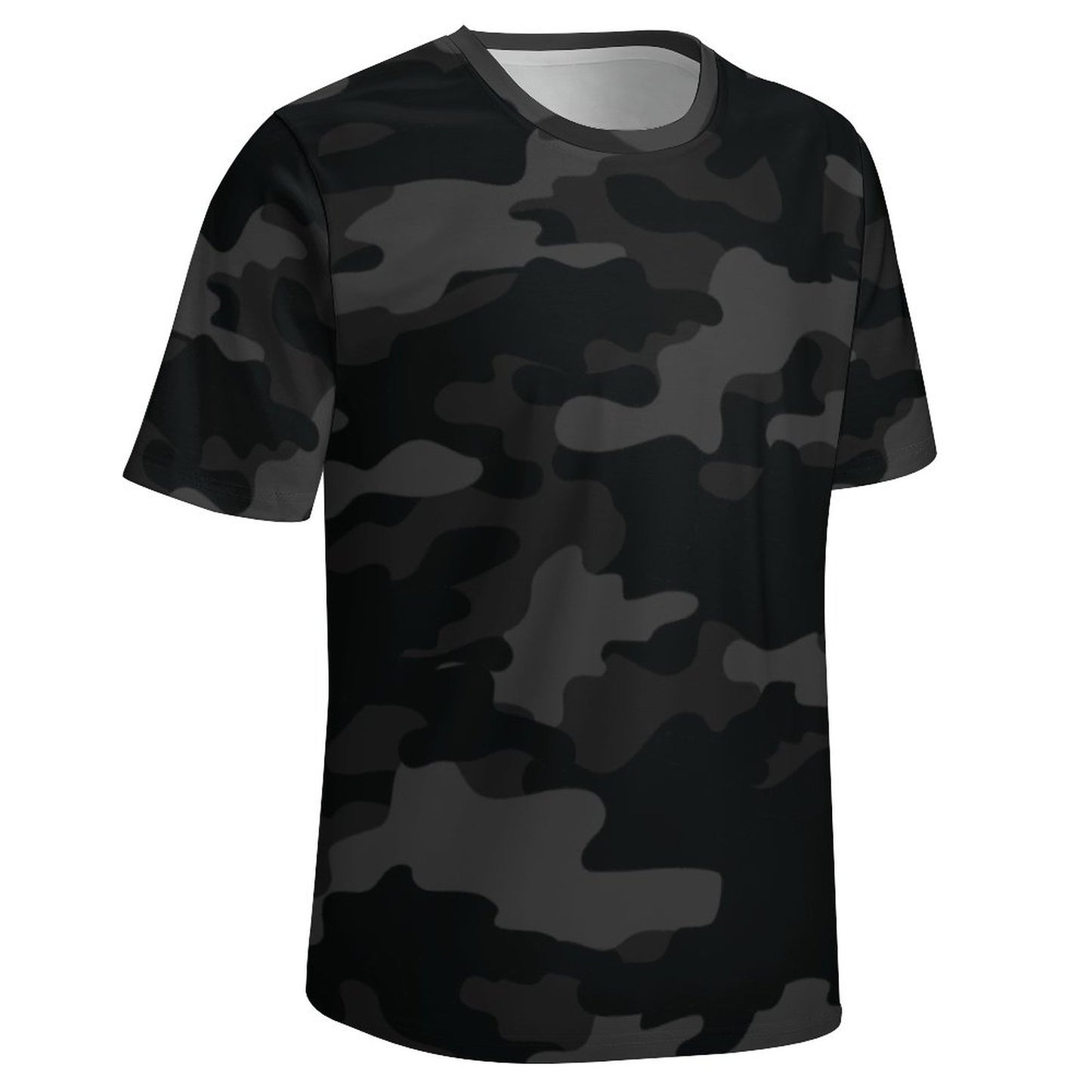 Camo Shirt | Black Camouflage T