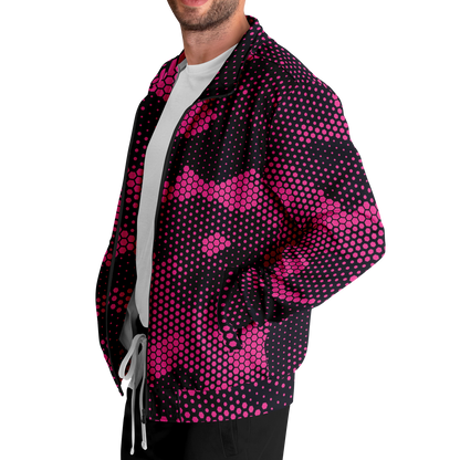 Camo Track Jacket | Pink Digital Camouflage