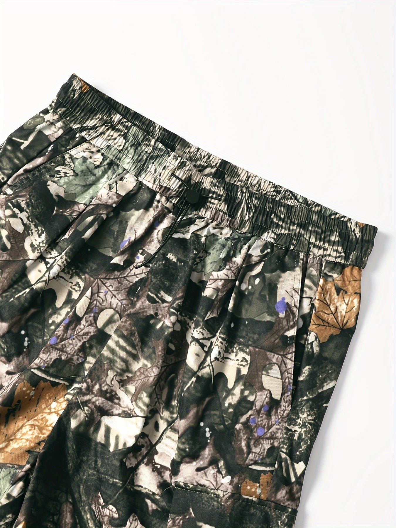 Men's Camo Cargo Pants | Loose Fit With Multiple Pockets