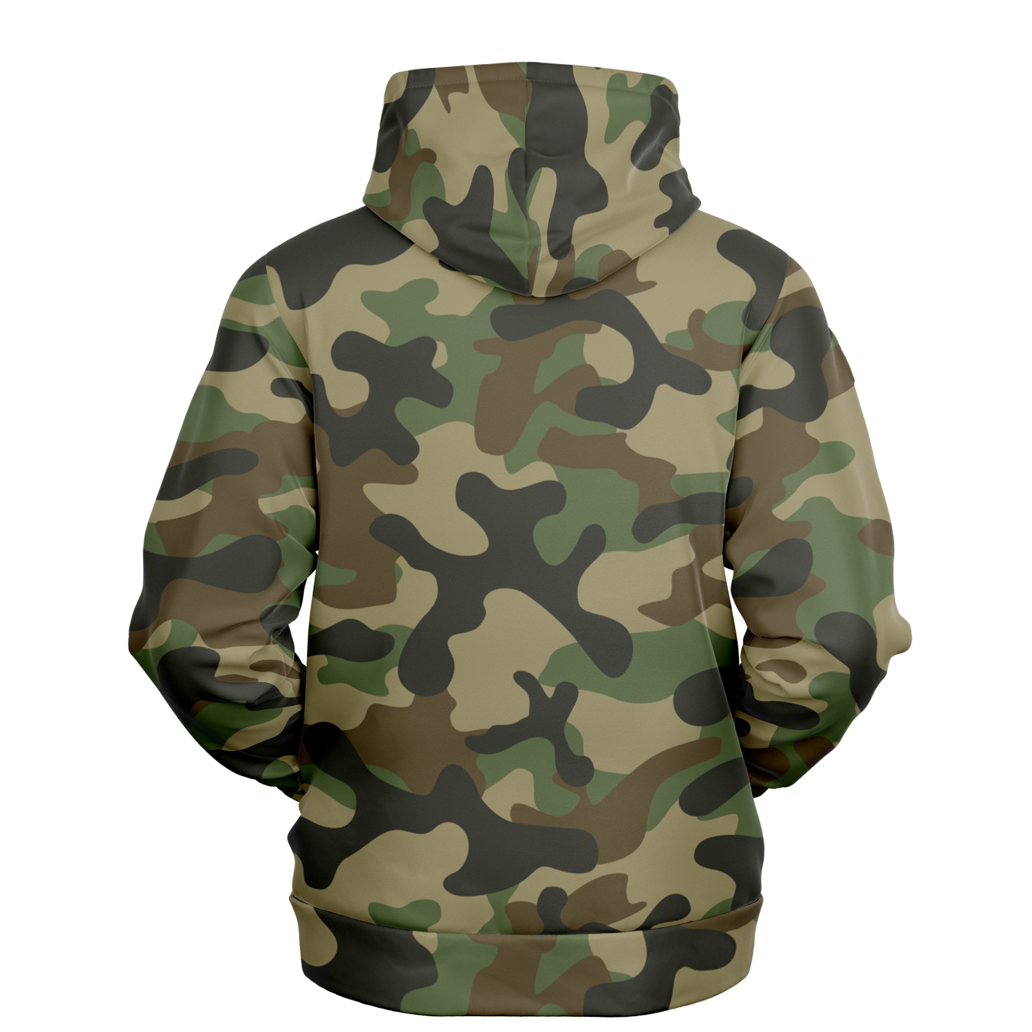 Camo Hoodie | Military Brown Camouflage