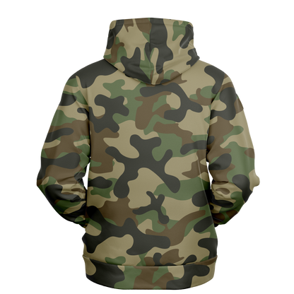 Camo Hoodie | Military Brown Camouflage