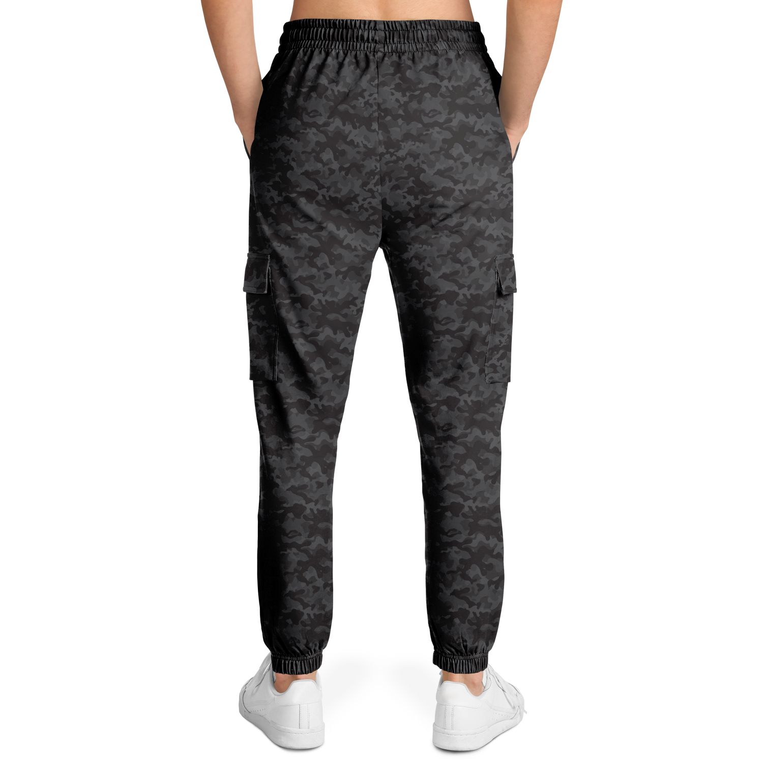 Black Camo Cargo Pants | Classic Army Camouflage | Unisex