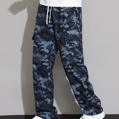 Camo Cargo Pants for Men | Available in Green or Grey