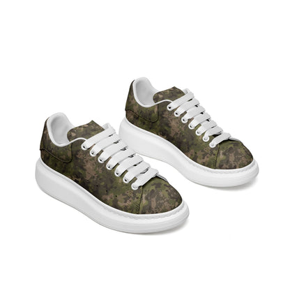 Oversized McQueen Sneakers | Hunting Brown Camo