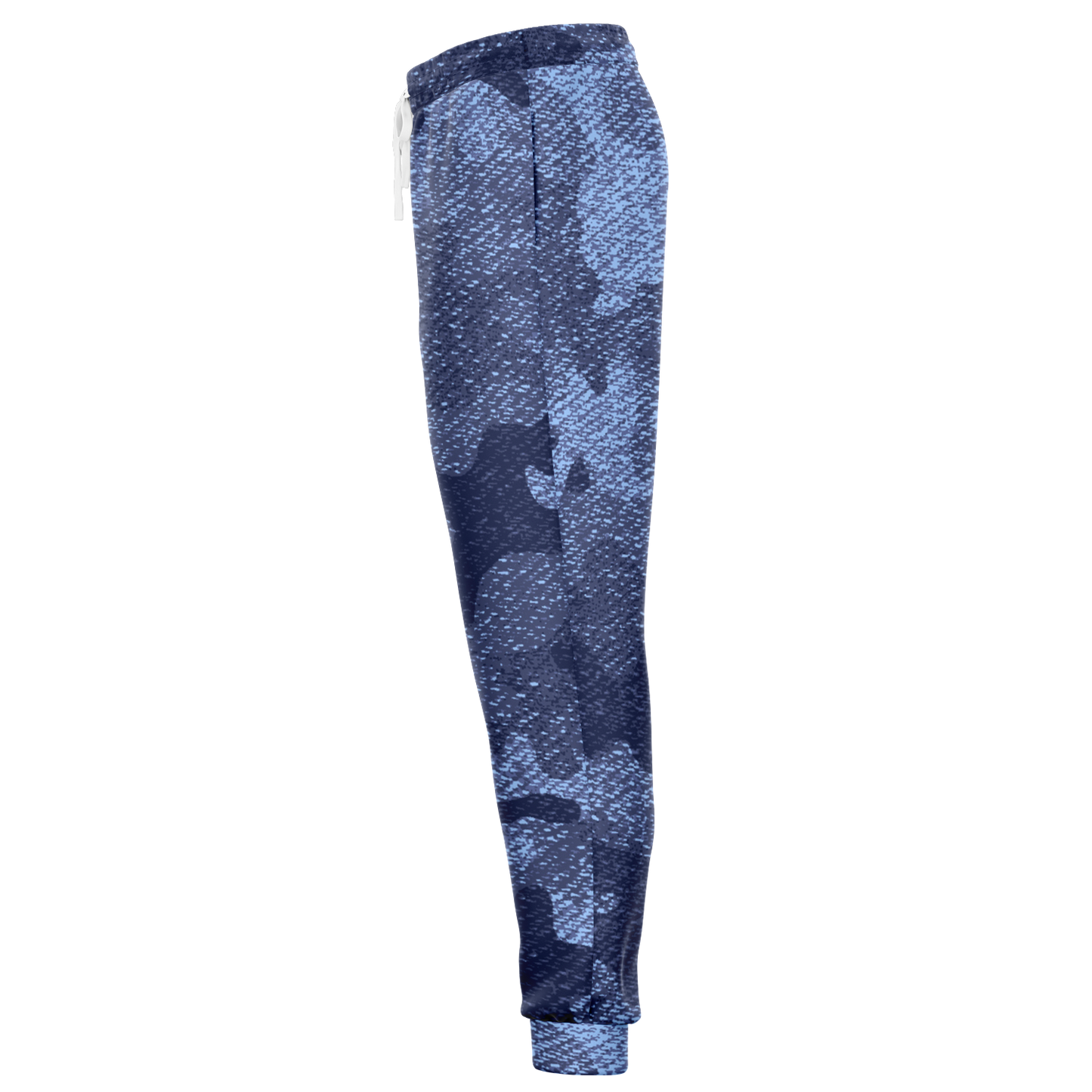 Camo Sweatpants | Unisex | Blue Denim Camouflage