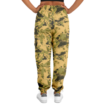 Desert Green Camo Cargo Pants | Unisex