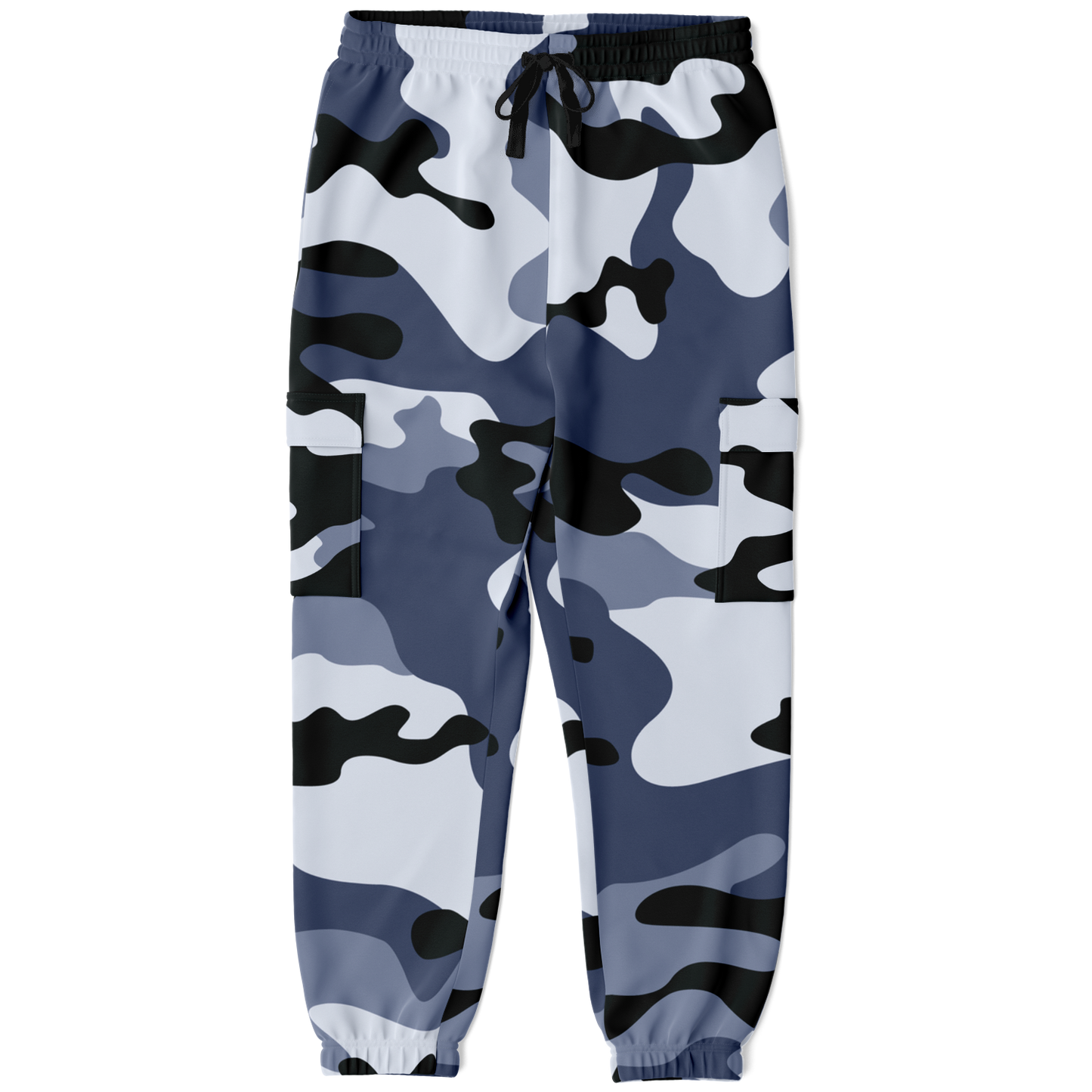 Camo Cargo Pants | Unisex | Light Blue Camouflage