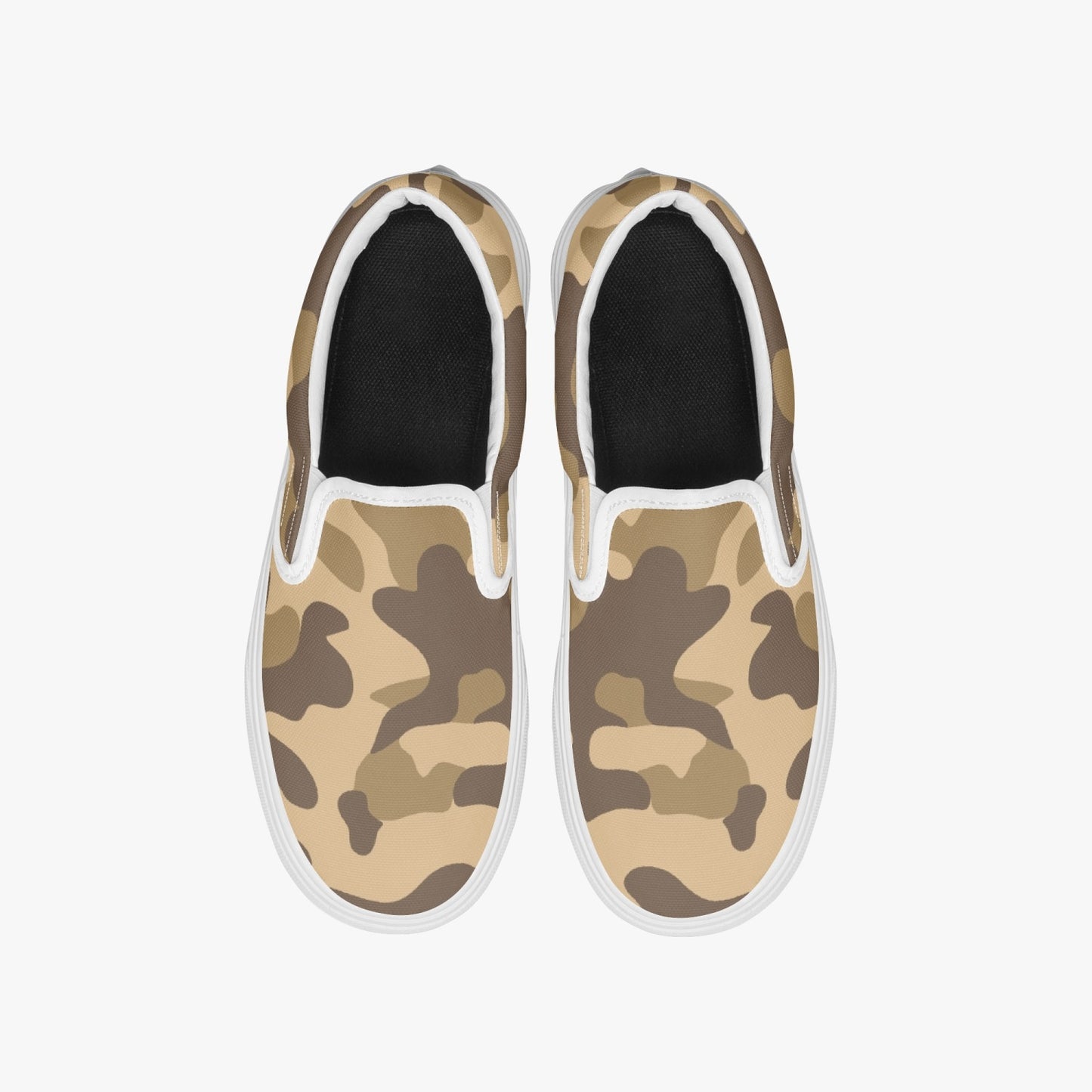 Camo Slip-On Shoes | Khaki Camouflage