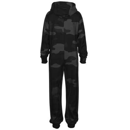 Camo Onesie | Black Camouflage