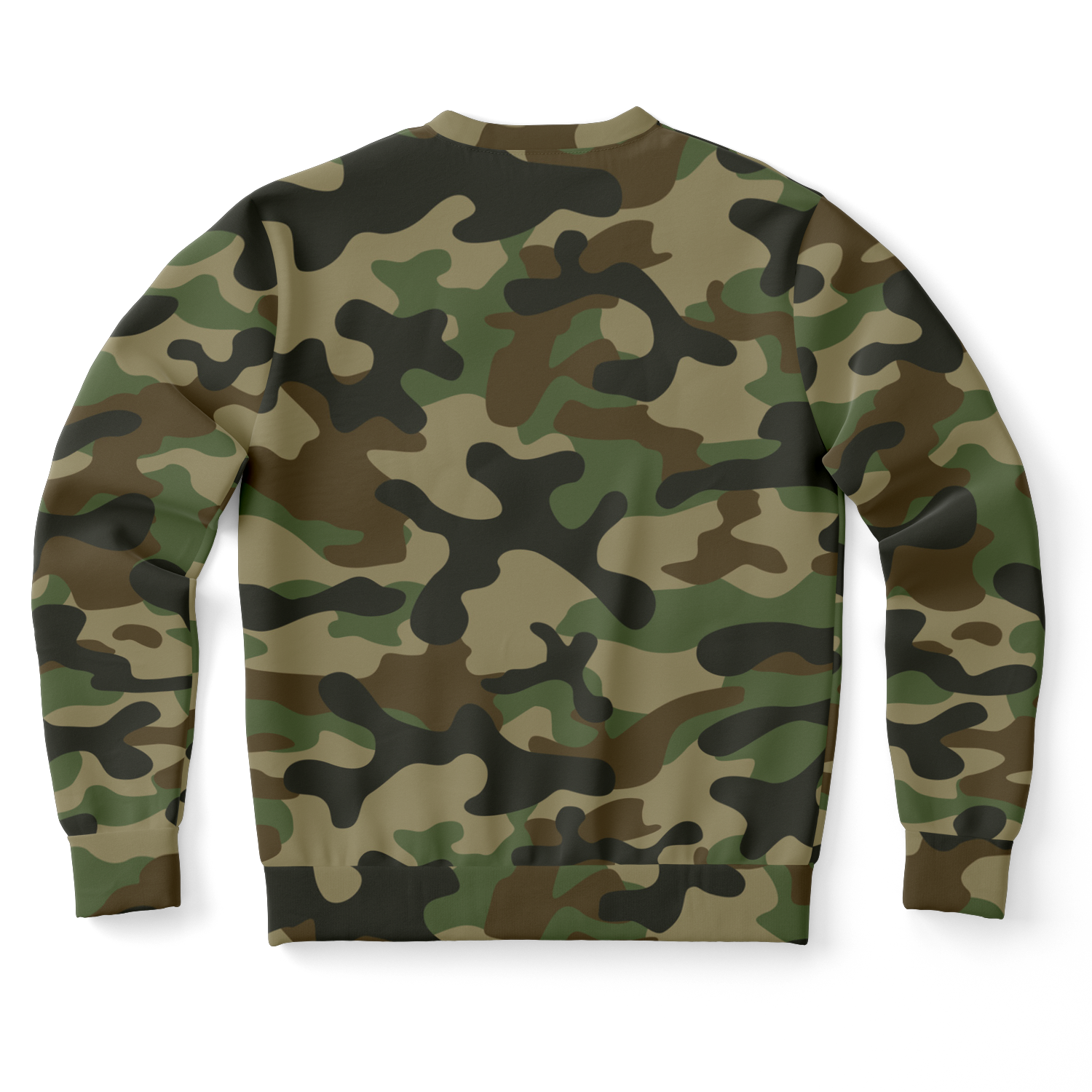 Camo Sweatshirt | Unisex | Military Brown Camouflage