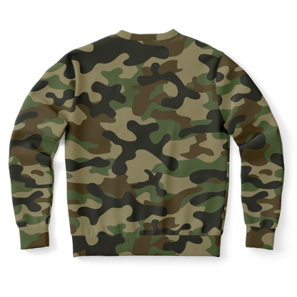 Camo Sweatshirt | Unisex | Military Brown Camouflage