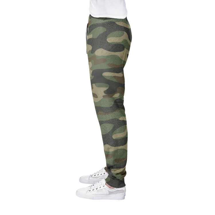 Men's Camo Track Pants | Military Brown Camouflage