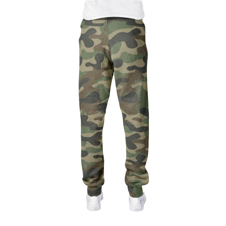 Men's Camo Track Pants | Military Brown Camouflage