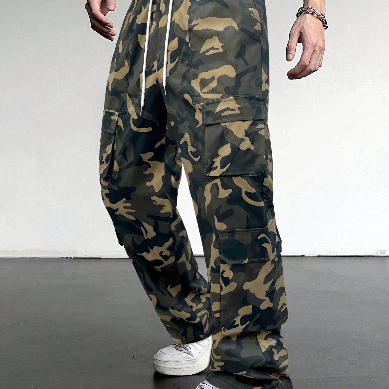 Men's Cargo Pants With Multiple Pockets for All Seasons