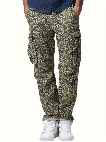 Men's Camo Cargo Pants | Grass Print