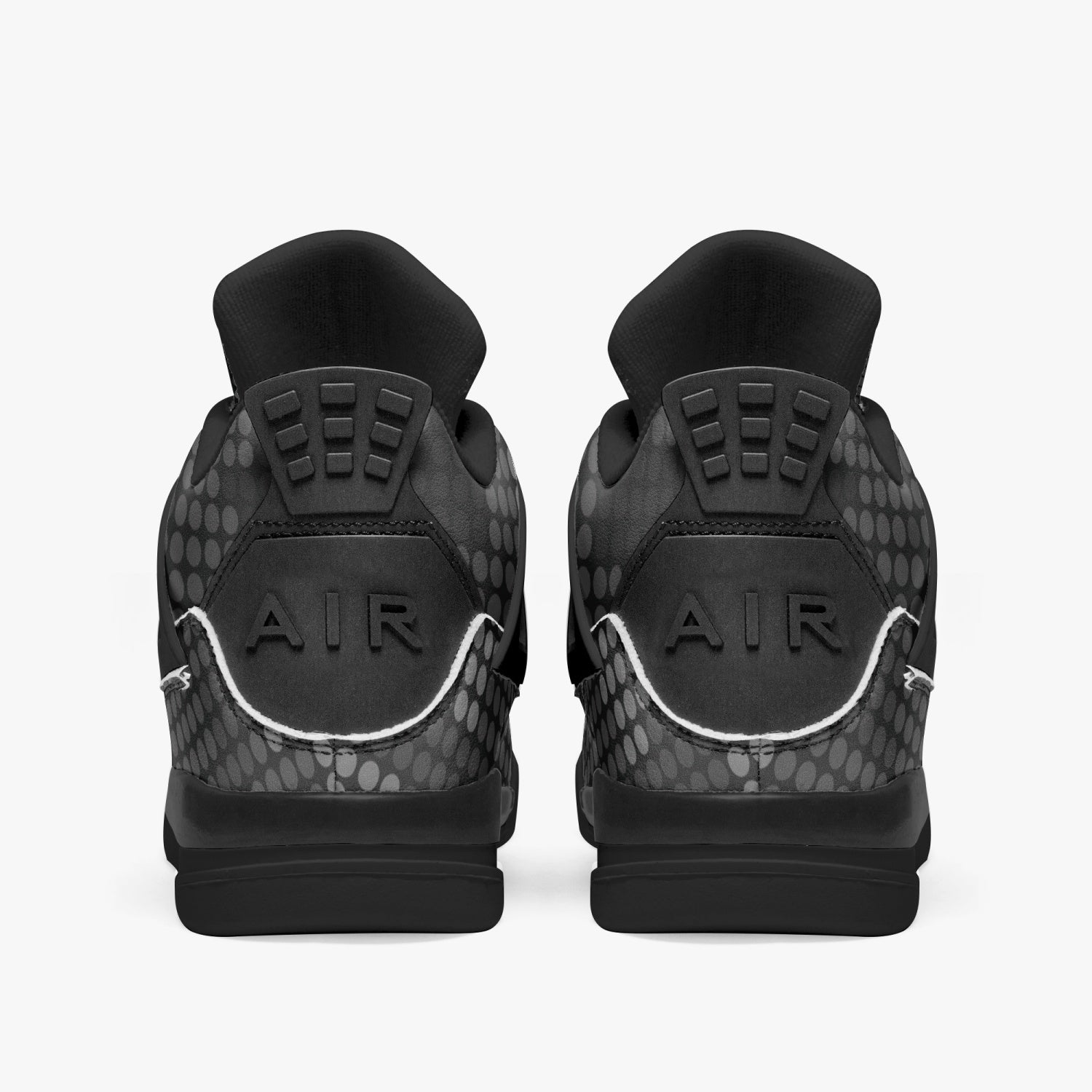 Black Camo Jordans AJ4 | Stylish Pixel Camouflage