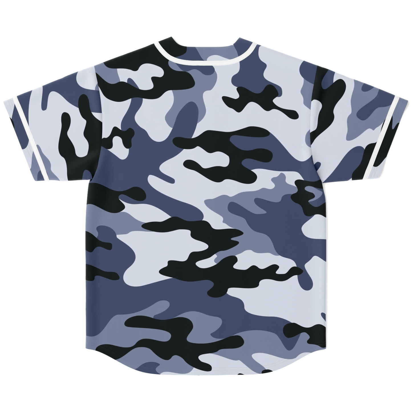 Camo Baseball Jersey | Light Blue Camouflage