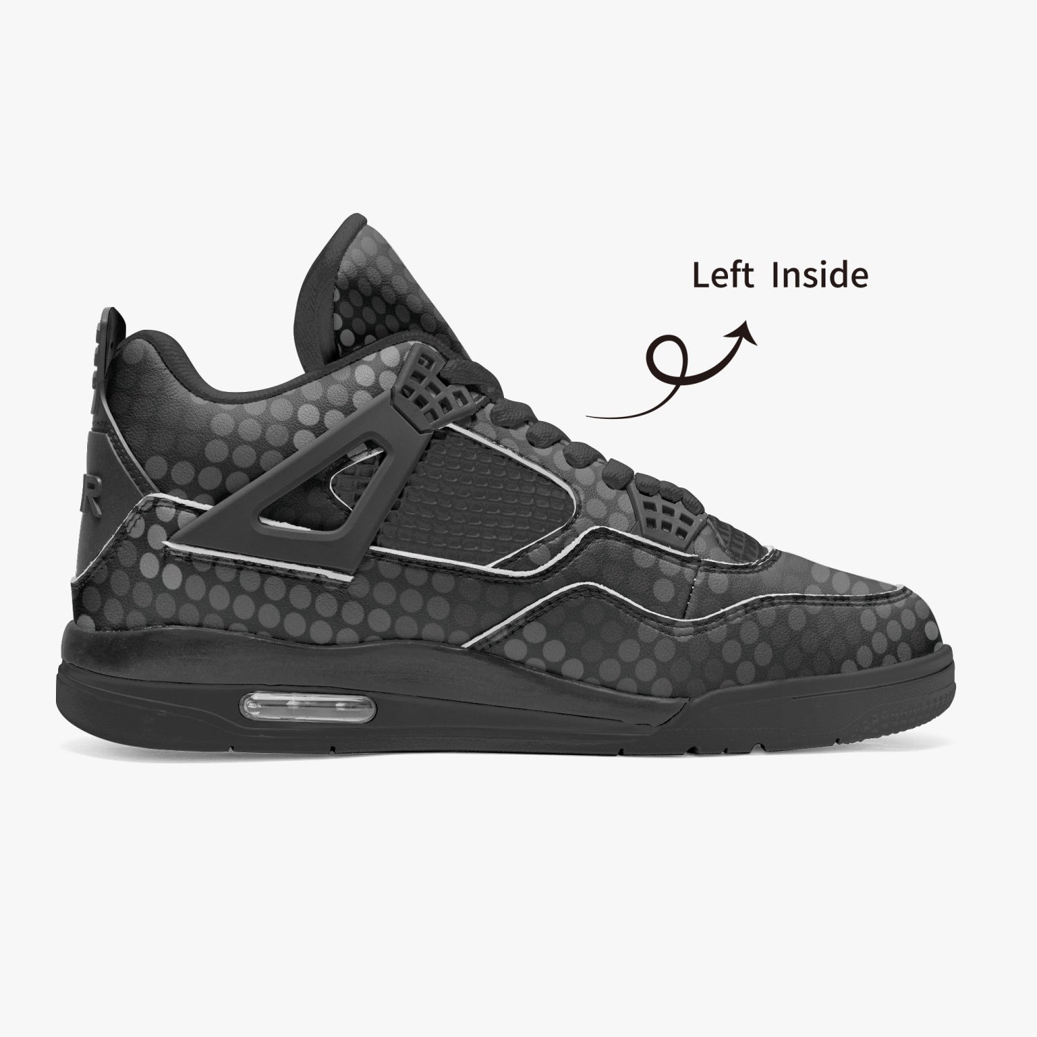 Black Camo Jordans AJ4 | Stylish Pixel Camouflage