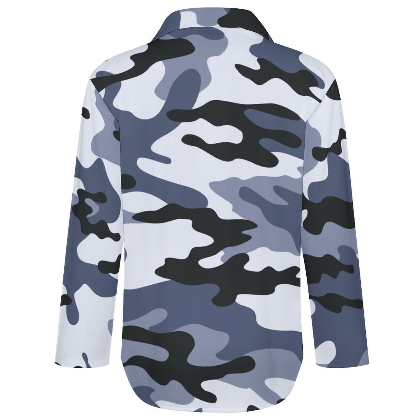 Women's Button-Up Camo Shirt | Light Blue