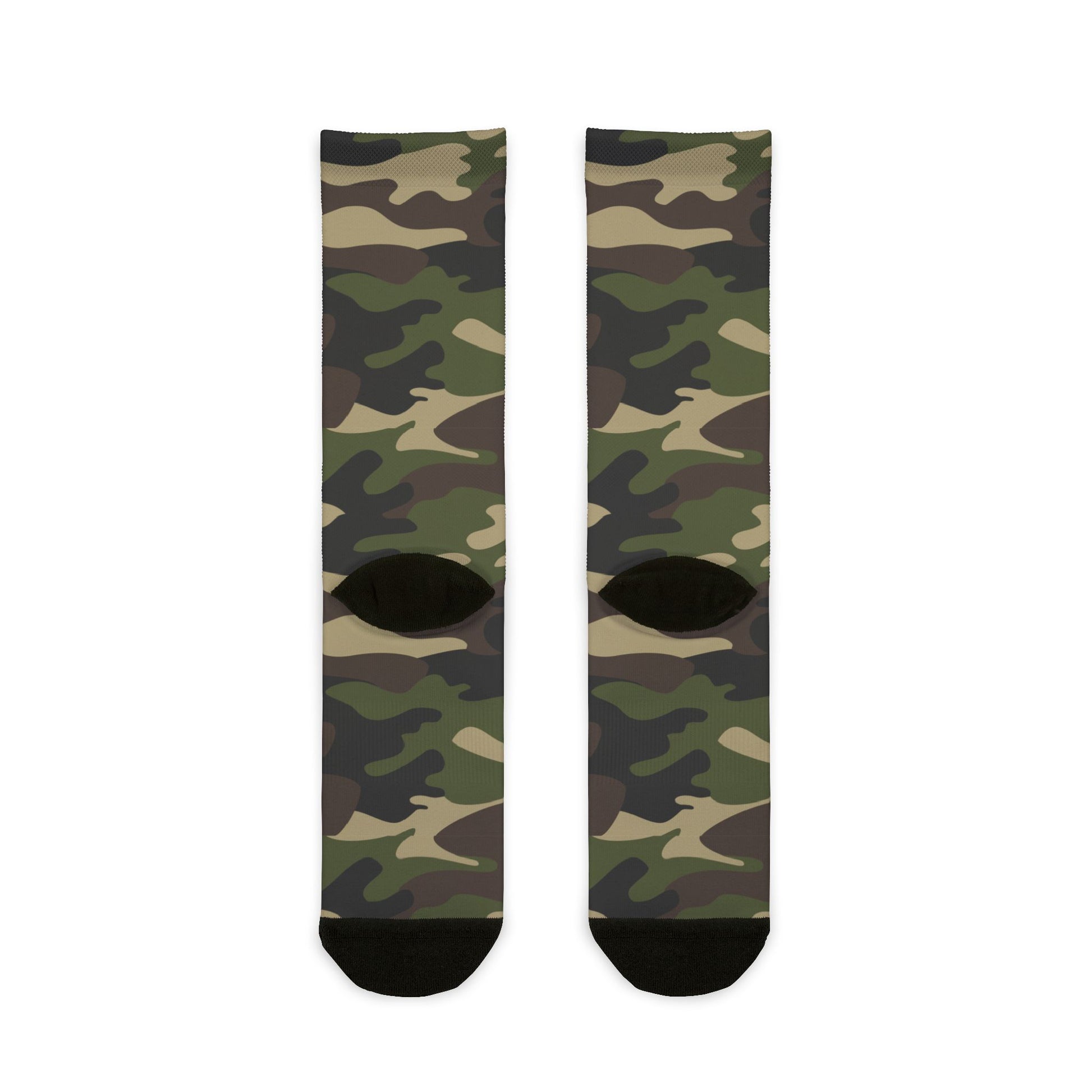 Camo Socks | Classic Green | Sublimation Crew