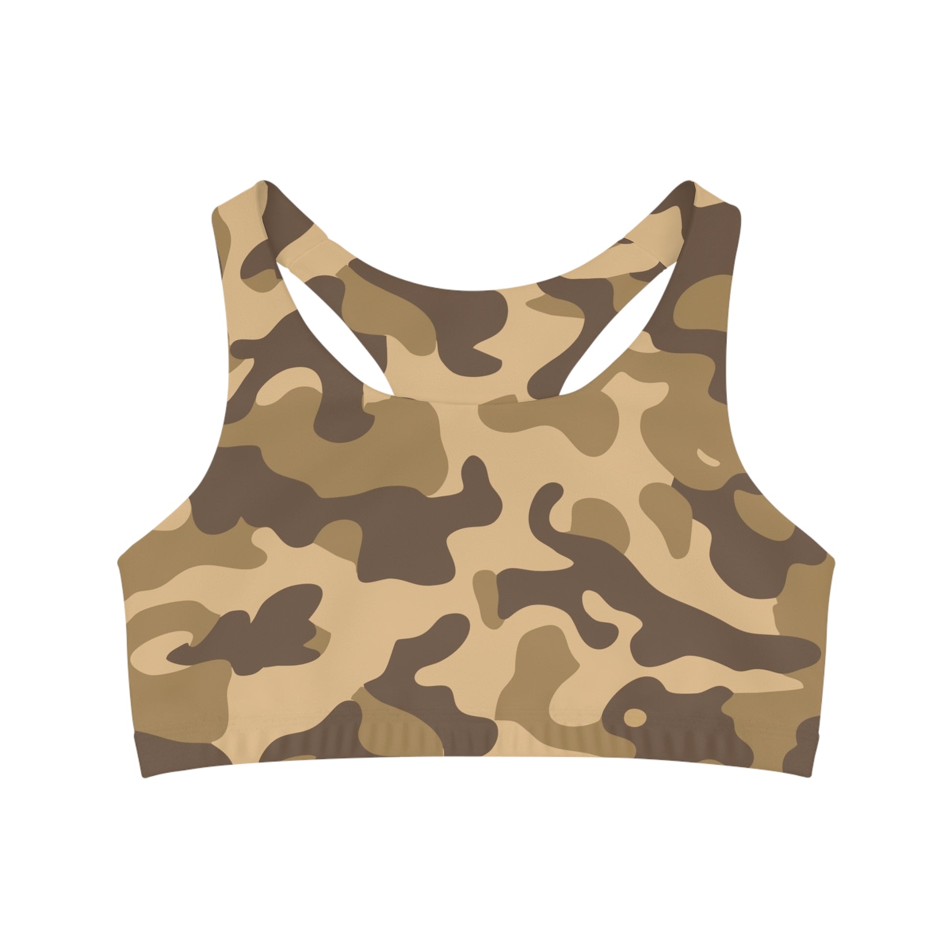 Camo Bra | Khaki Sports Camouflage