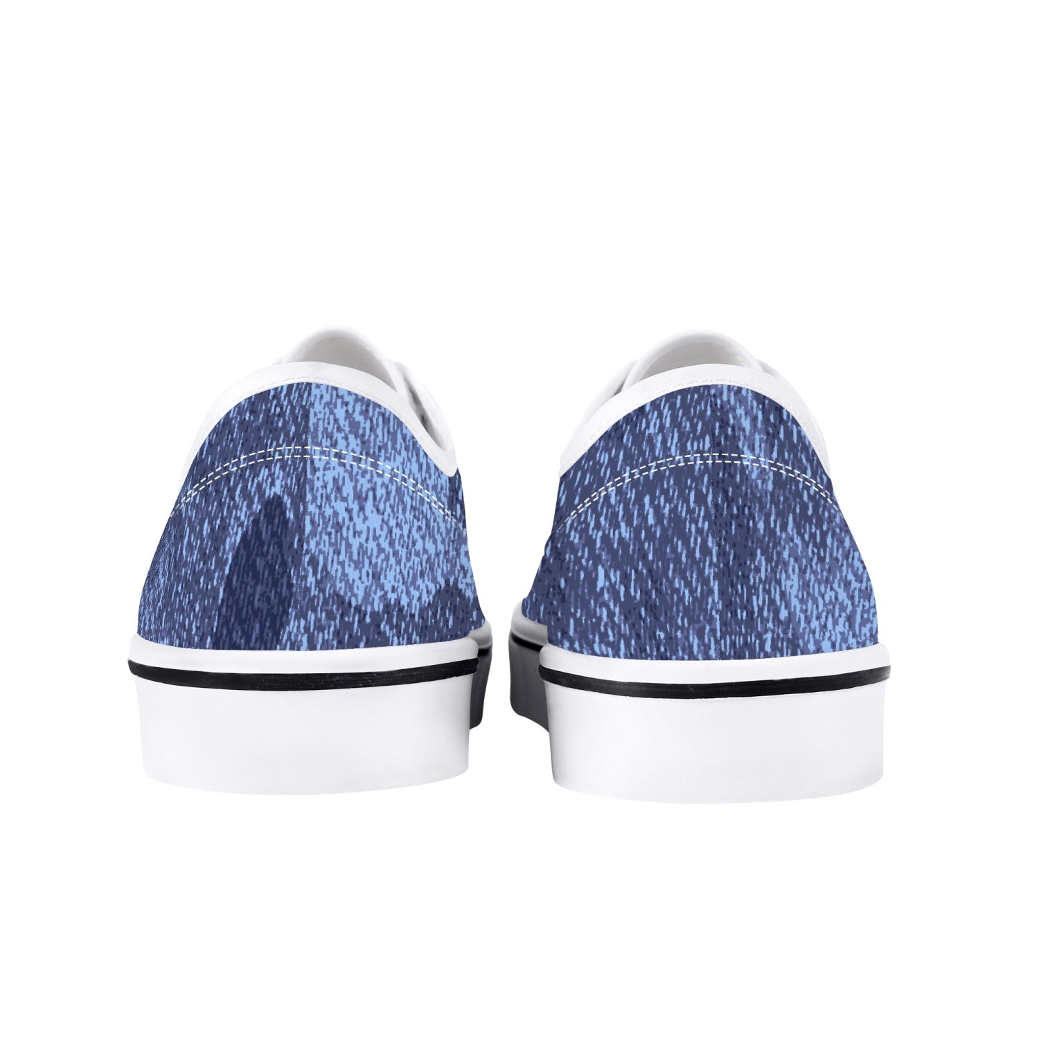 Camo Skate Shoes | Denim Blue Camouflage