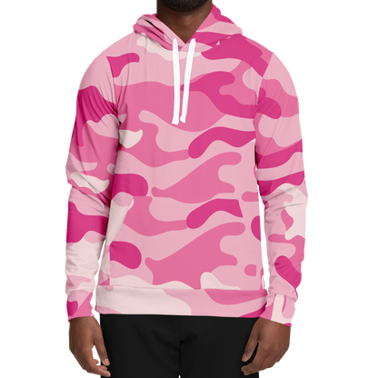 Camo Hoodie | Lavender Pink Camouflage Pullover