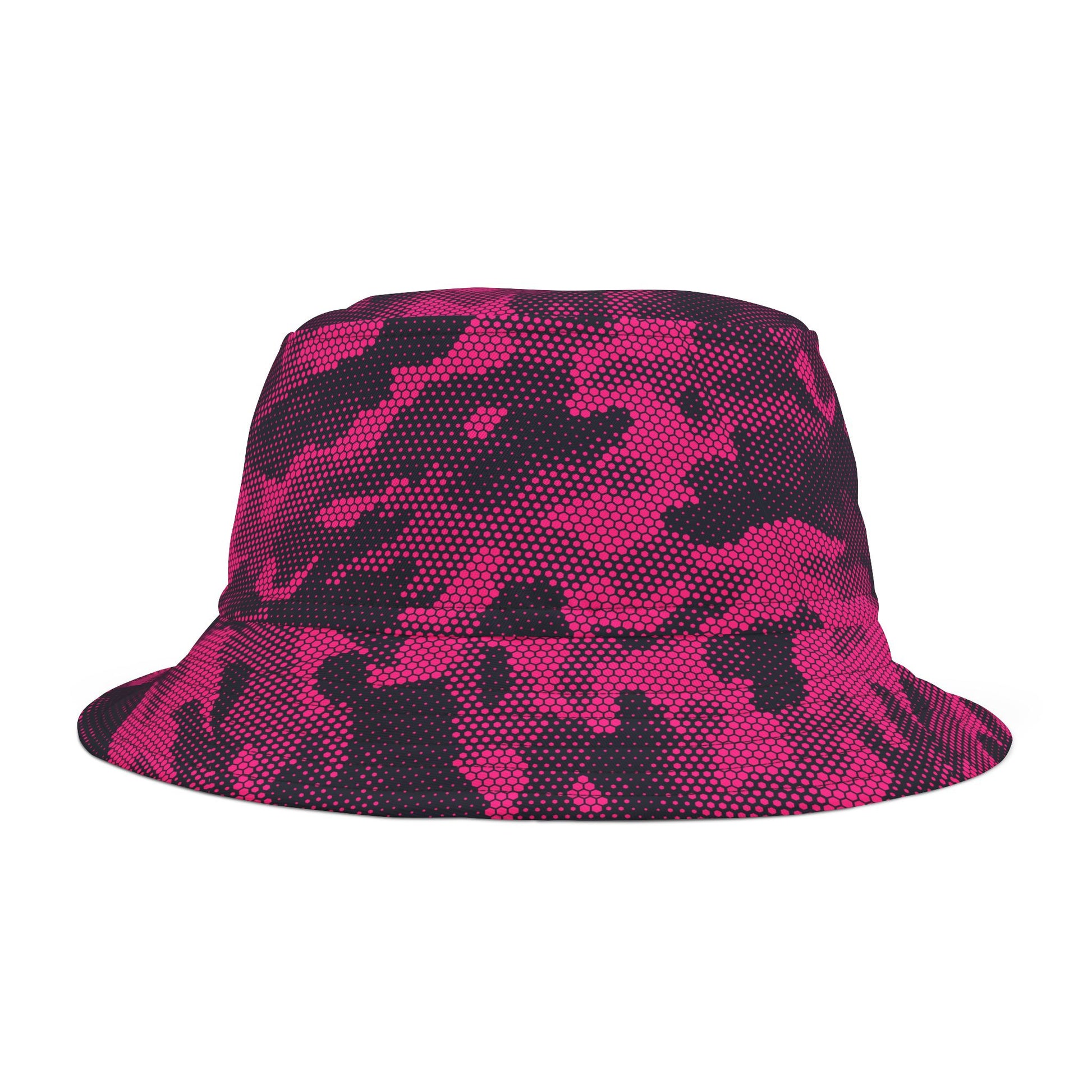 Camo Bucket Hat | Digital Pink Camouflage