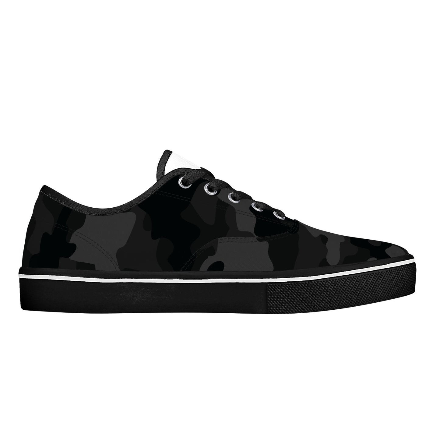 Camo Skate Shoes | Black Camouflage