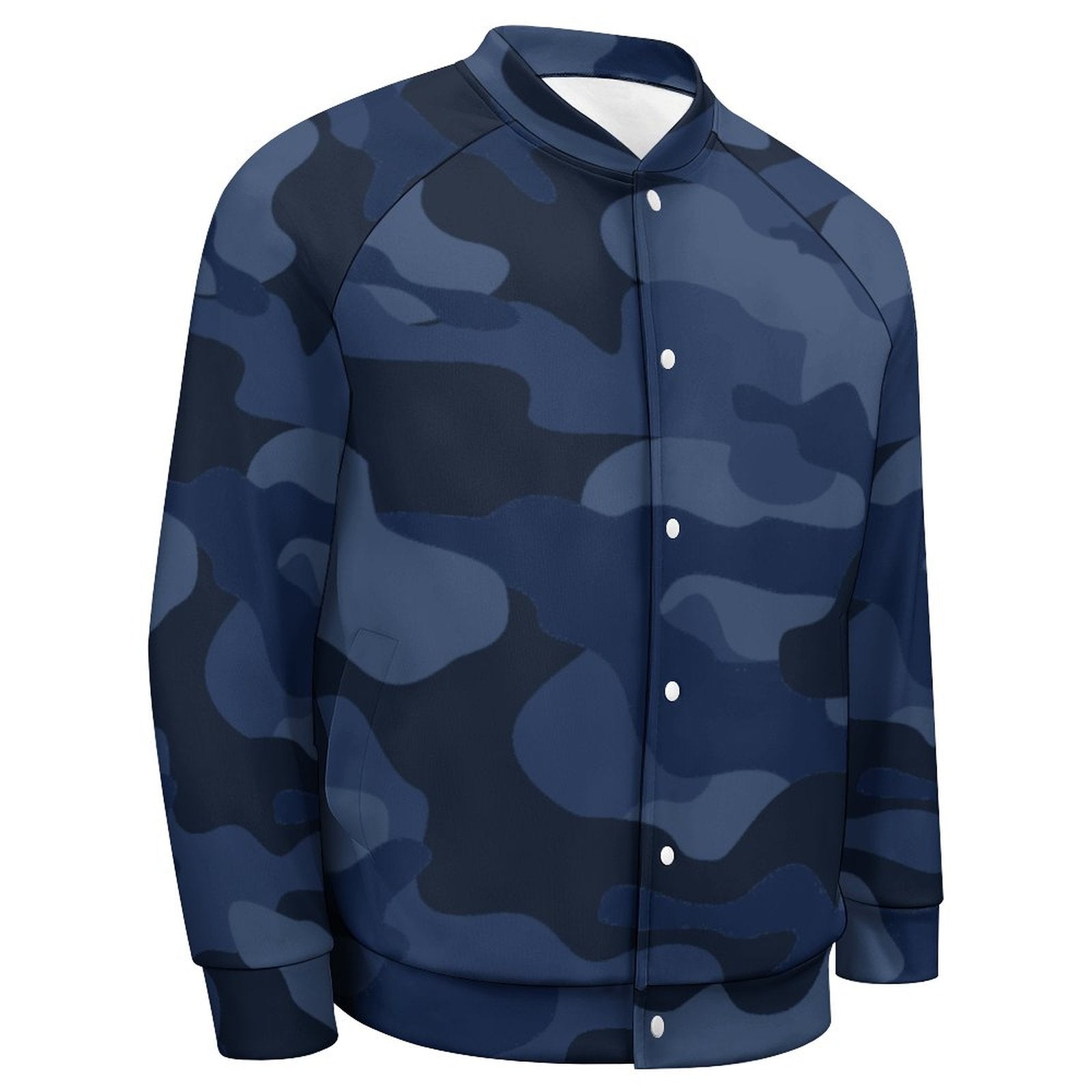 Men's Camo Jacket | Deep Blue Camouflage