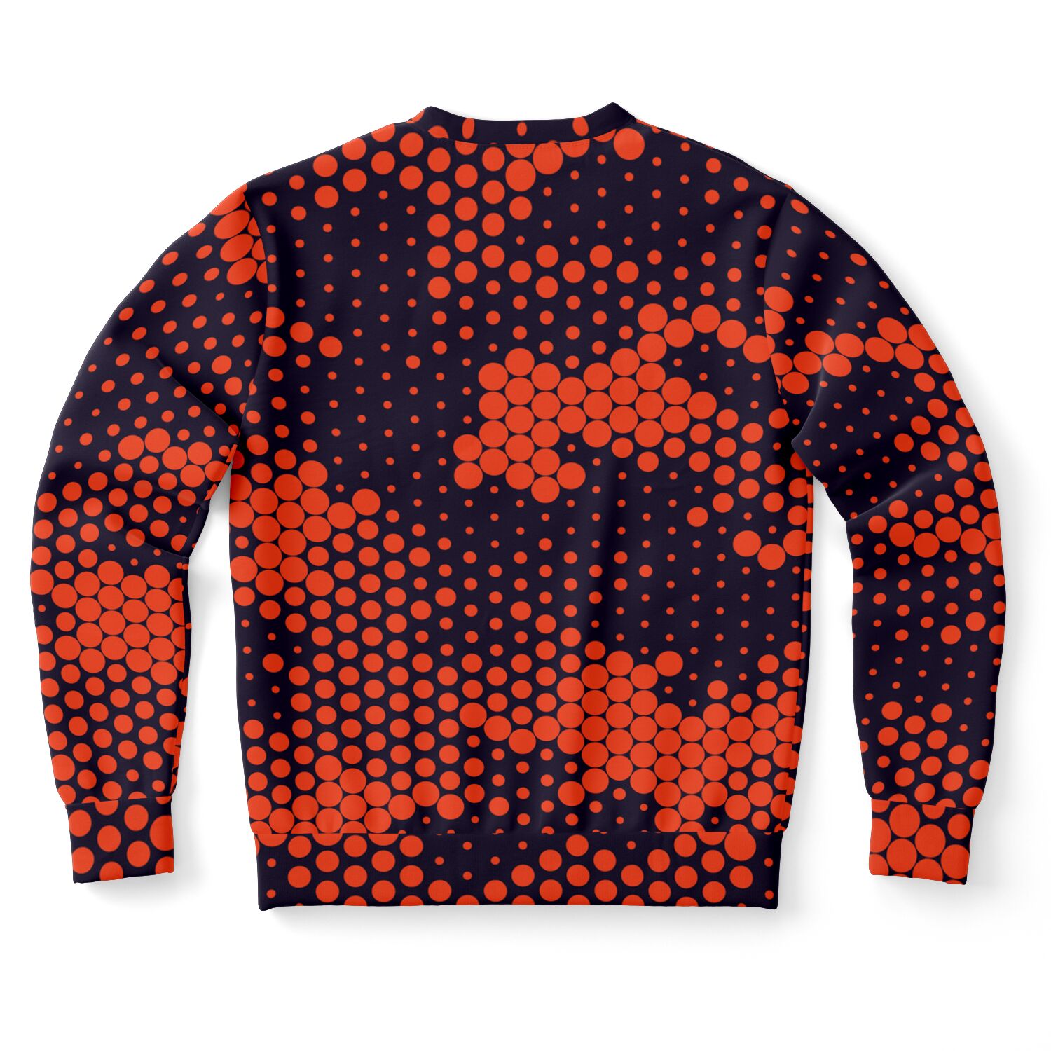 Camo Sweatshirt | Unisex | Orange Blue Digital