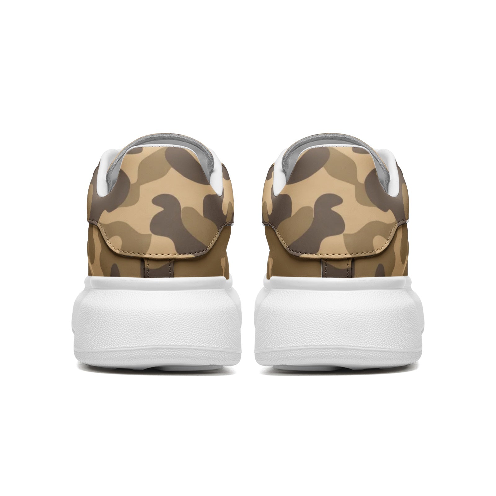 Oversized McQueen Sneakers | Khaki Camouflage