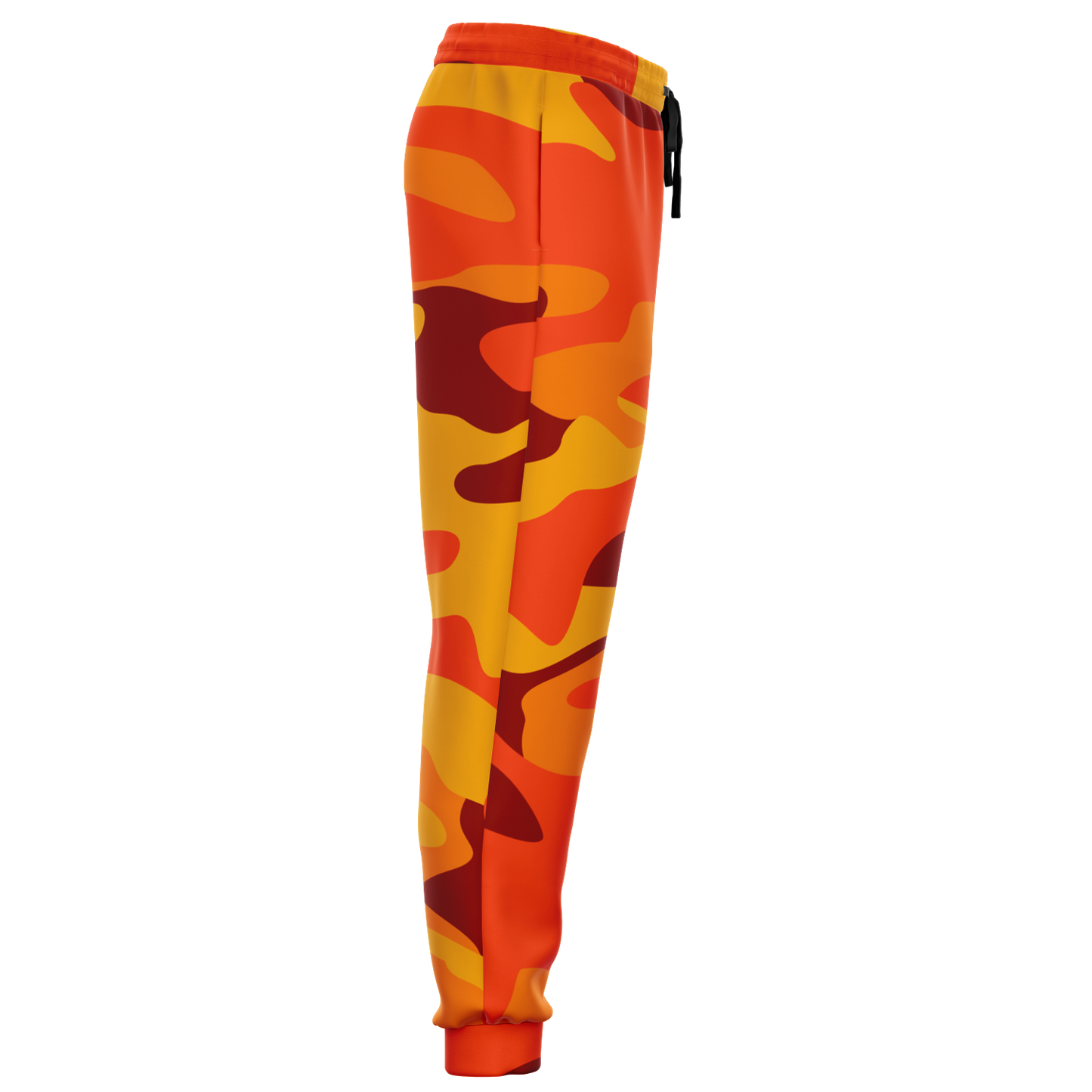 Camo Sweatpants | Unisex | Orange & Red