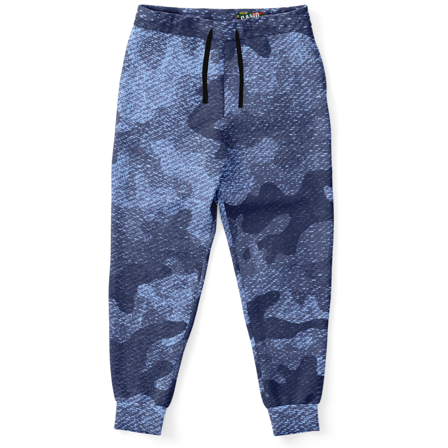 Camo Joggers | Unisex | Denim Blue