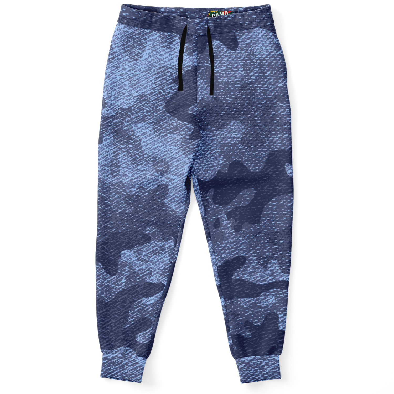 Camo Joggers | Unisex | Denim Blue