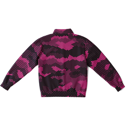 Camo Track Jacket | Pink Digital Camouflage