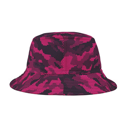 Camo Bucket Hat | Digital Pink Camouflage