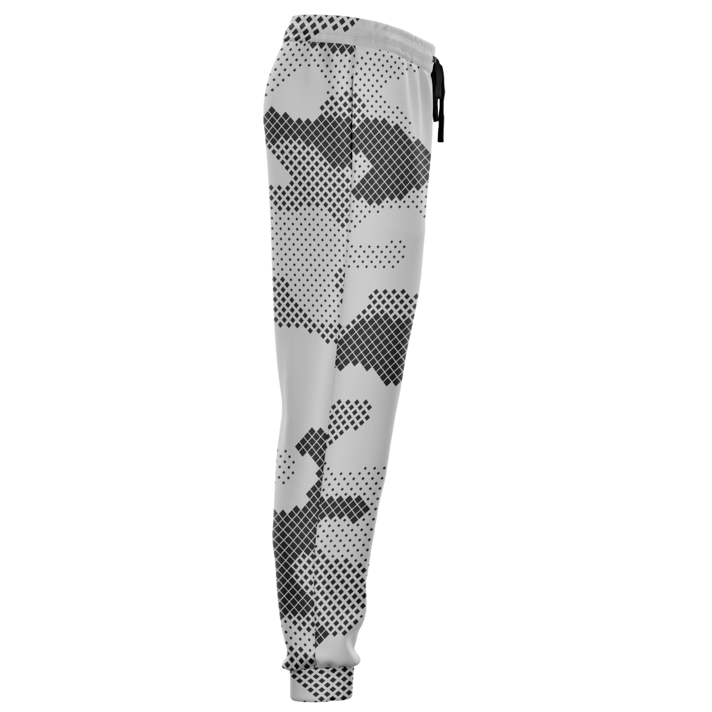 Camo Joggers | Unisex | Black & White Digital