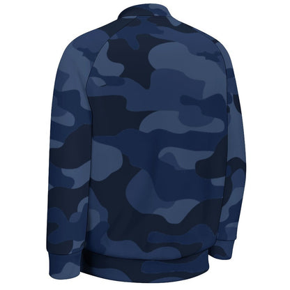 Men's Camo Jacket | Deep Blue Camouflage