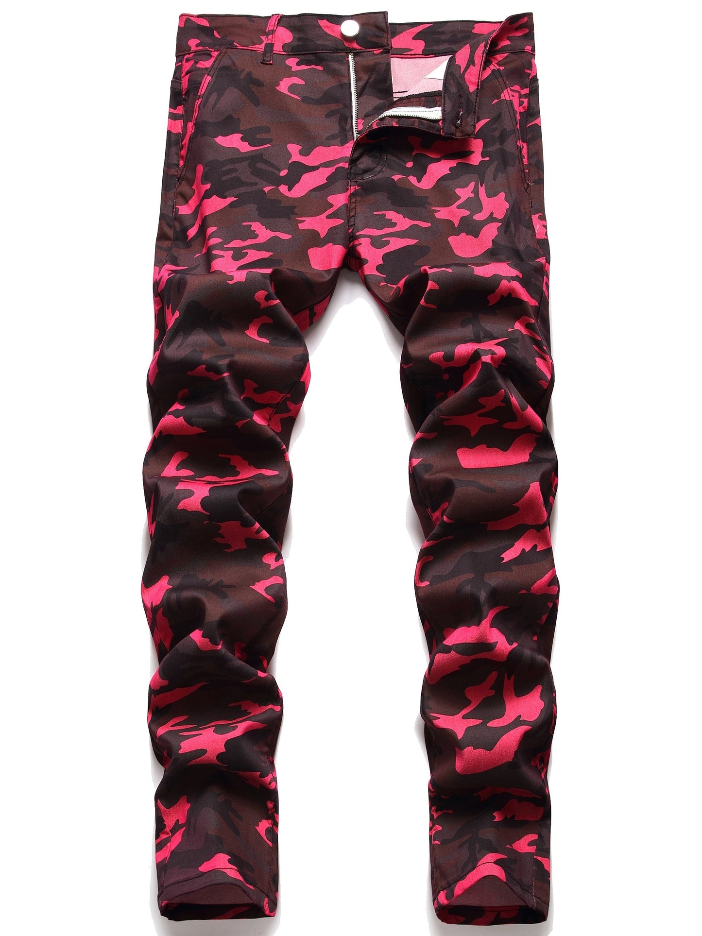 Camo Jeans for Men | Casual Street Style Denim Pants