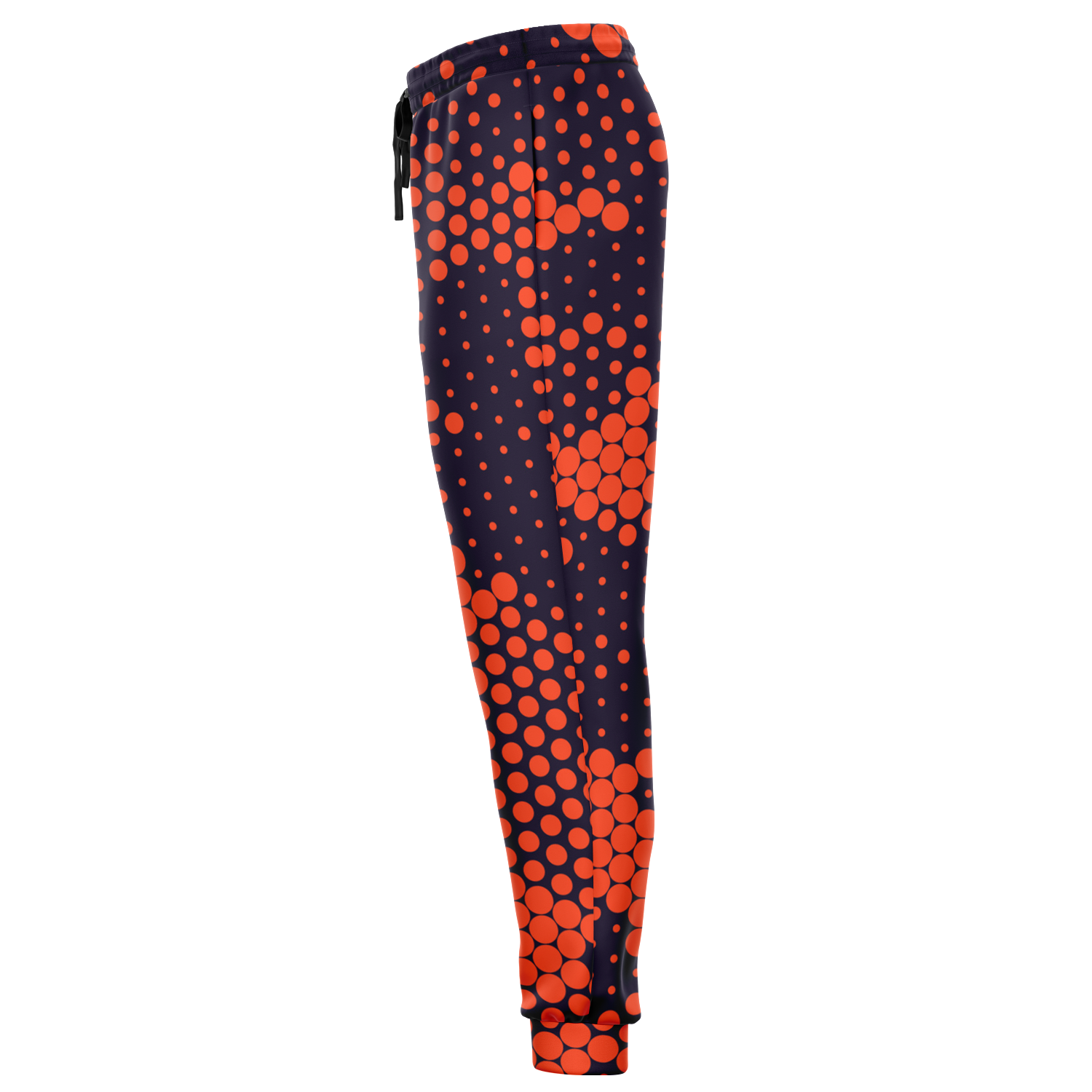 Camo Joggers | Unisex | Orange & Blue Digital