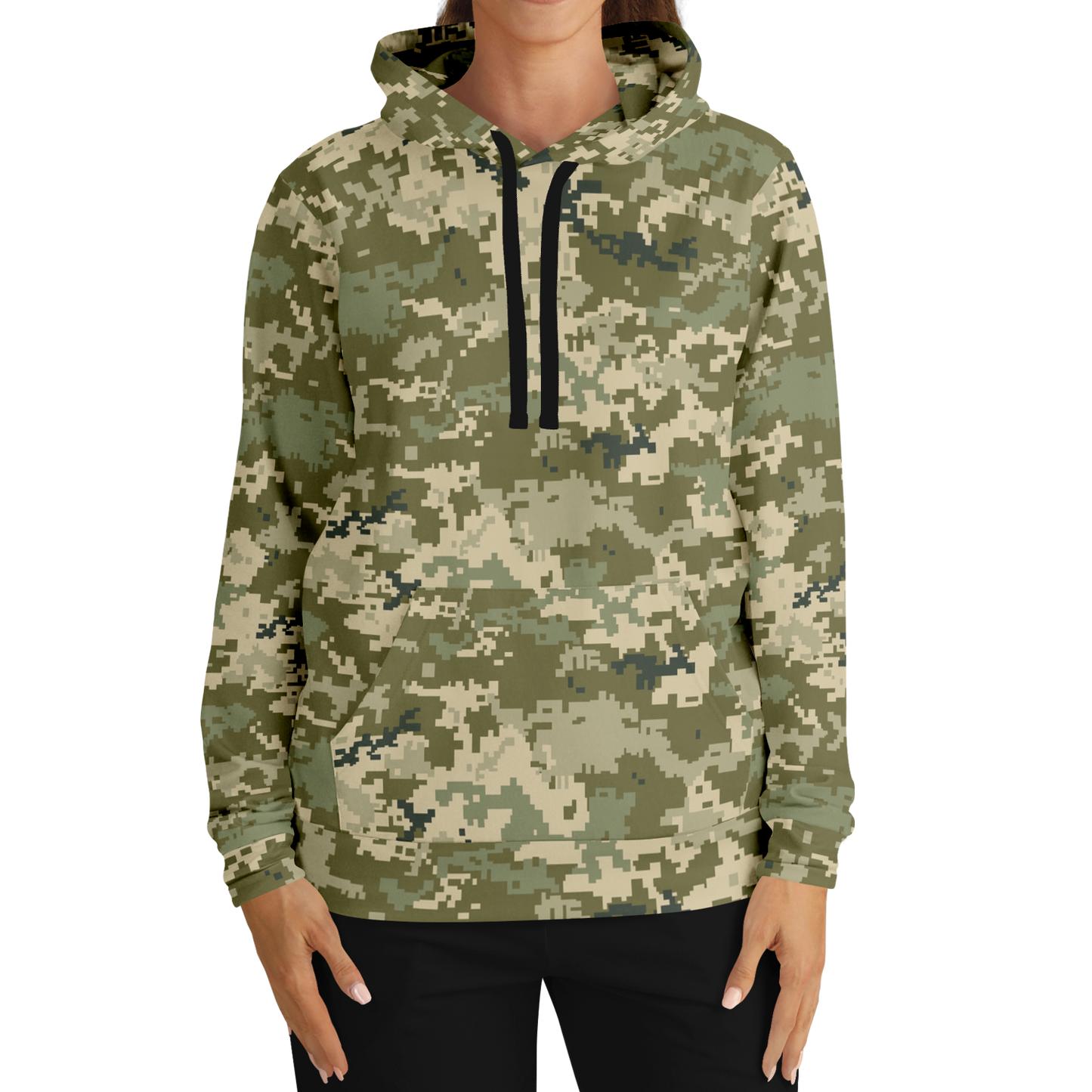 Ukraine Camo Hoodie | Green Military Camouflage