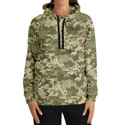 Ukraine Camo Hoodie | Green Military Camouflage