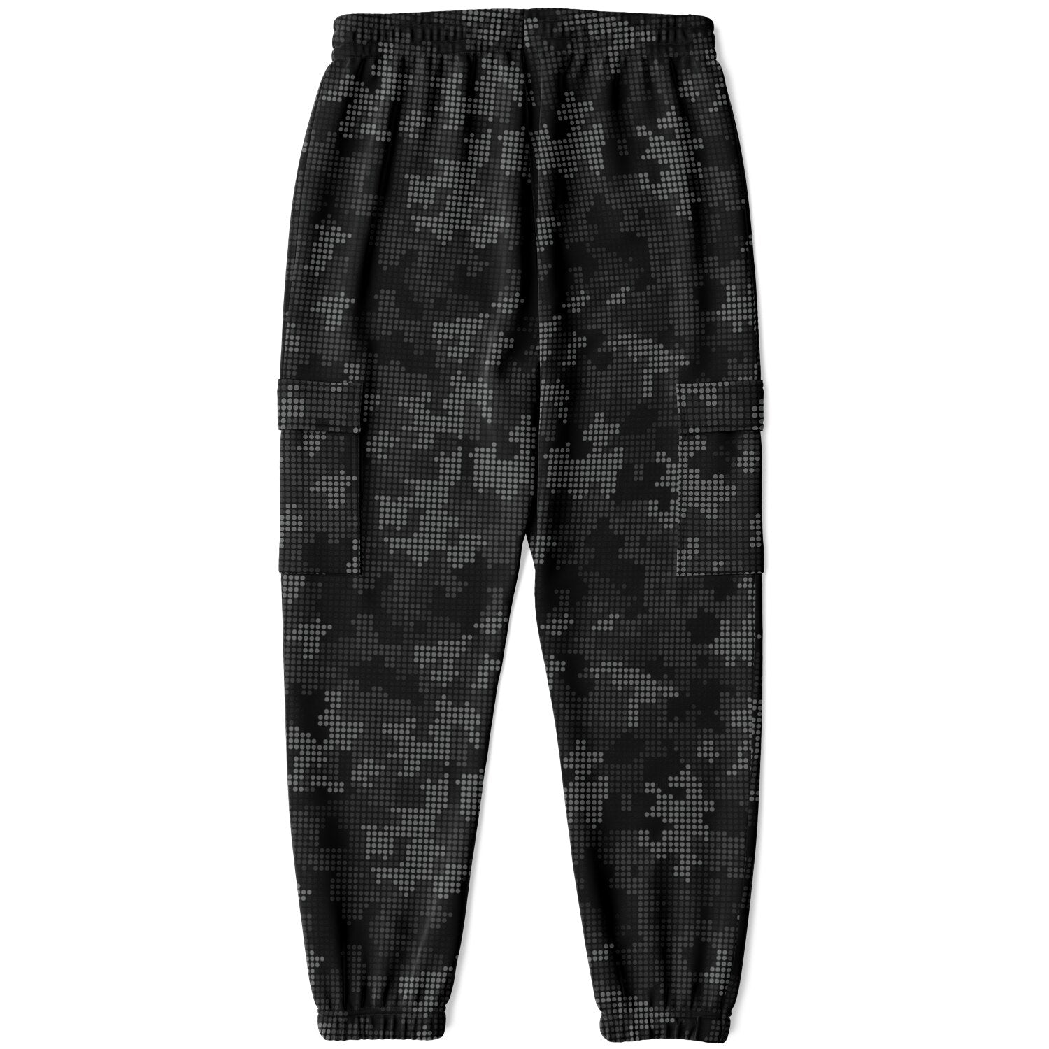 Black Camo Cargo Pants | Stylish Pixel Camouflage | Unisex